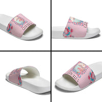 Italy Liguria Slide Sandals Carnation Flowers Of The Riviera