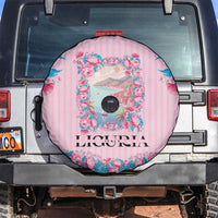 Italy Liguria Spare Tire Cover Carnation Flowers Of The Riviera