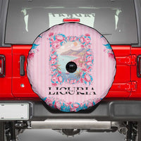 Italy Liguria Spare Tire Cover Carnation Flowers Of The Riviera