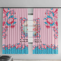 Italy Liguria Window Curtain Carnation Flowers Of The Riviera