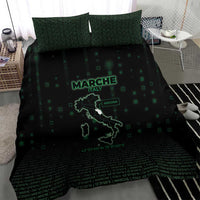 Italy Marche Bedding Set Map And Coordinates Code