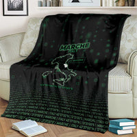 Italy Marche Blanket Map And Coordinates Code