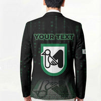 Personalized Italy Marche Blazer Map And Coordinates Code