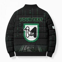 Personalized Italy Marche Bomber Puffer Jacket Map And Coordinates Code