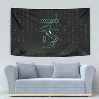 Italy Marche Tapestry Map And Coordinates Code