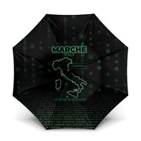 Italy Marche Umbrella Map And Coordinates Code