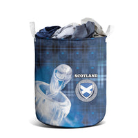 Scotland Football Laundry Basket Ice Hole Celtic Thistle Tartan Flower Patterns