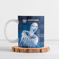 Custom Scotland Football Ceramic Mug Ice Hole Celtic Thistle Tartan Flower Patterns