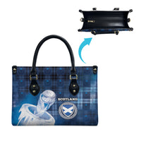 Scotland Football Leather Bag Ice Hole Celtic Thistle Tartan Flower Patterns