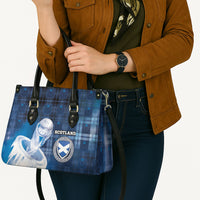 Scotland Football Leather Bag Ice Hole Celtic Thistle Tartan Flower Patterns