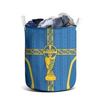 Sweden Football Laundry Basket Three Crowns Golden DNA Trophy