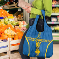 Sweden Football Grocery Bag Three Crowns Golden DNA Trophy