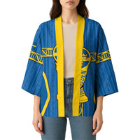 Custom Sweden Football Kimono Three Crowns Golden DNA Trophy