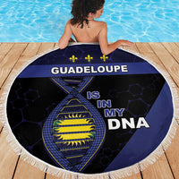 Guadeloupe Is In My DNA Beach Blanket - Wonder Print Shop