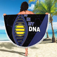 Guadeloupe Is In My DNA Beach Blanket - Wonder Print Shop