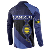 Guadeloupe Is In My DNA Button Sweatshirt - Wonder Print Shop