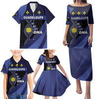 Guadeloupe Is In My DNA Family Matching Puletasi and Hawaiian Shirt - Wonder Print Shop