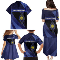 Guadeloupe Is In My DNA Family Matching Puletasi and Hawaiian Shirt - Wonder Print Shop