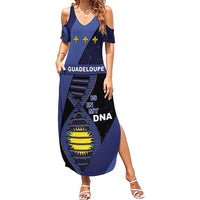 Guadeloupe Is In My DNA Family Matching Summer Maxi Dress and Hawaiian Shirt - Wonder Print Shop