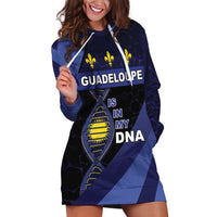 Guadeloupe Is In My DNA Hoodie Dress - Wonder Print Shop