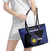 Guadeloupe Is In My DNA Leather Tote Bag - Wonder Print Shop