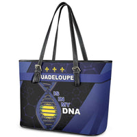 Guadeloupe Is In My DNA Leather Tote Bag - Wonder Print Shop