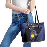 Guadeloupe Is In My DNA Leather Tote Bag - Wonder Print Shop