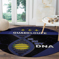 Guadeloupe Is In My DNA Round Carpet - Wonder Print Shop