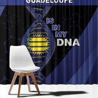 Guadeloupe Is In My DNA Window Curtain - Wonder Print Shop