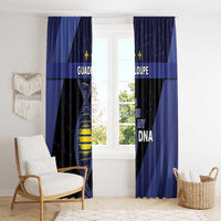 Guadeloupe Is In My DNA Window Curtain - Wonder Print Shop
