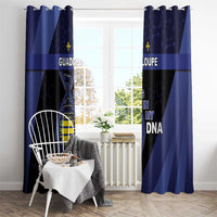 Guadeloupe Is In My DNA Window Curtain - Wonder Print Shop