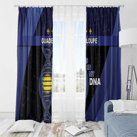 Guadeloupe Is In My DNA Window Curtain - Wonder Print Shop