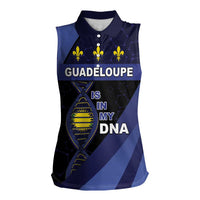 Guadeloupe Is In My DNA Women Sleeveless Polo Shirt - Wonder Print Shop