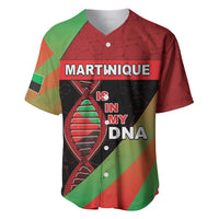 Martinique Is In My DNA Baseball Jersey - Wonder Print Shop