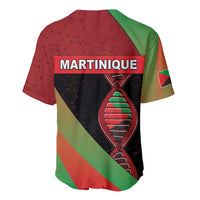 Martinique Is In My DNA Baseball Jersey - Wonder Print Shop