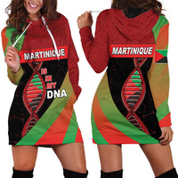 Martinique Is In My DNA Hoodie Dress - Wonder Print Shop