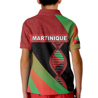 Martinique Is In My DNA Kid Polo Shirt - Wonder Print Shop