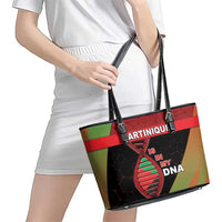 Martinique Is In My DNA Leather Tote Bag - Wonder Print Shop