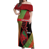 Martinique Is In My DNA Off Shoulder Maxi Dress - Wonder Print Shop