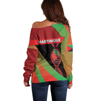 Martinique Is In My DNA Off Shoulder Sweater - Wonder Print Shop