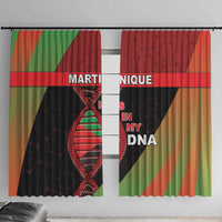 Martinique Is In My DNA Window Curtain - Wonder Print Shop