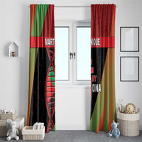 Martinique Is In My DNA Window Curtain - Wonder Print Shop
