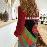 Martinique Is In My DNA Women Casual Shirt - Wonder Print Shop