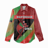 Martinique Is In My DNA Women Casual Shirt - Wonder Print Shop