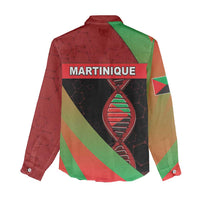 Martinique Is In My DNA Women Casual Shirt - Wonder Print Shop
