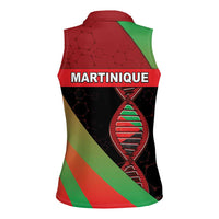 Martinique Is In My DNA Women Sleeveless Polo Shirt - Wonder Print Shop