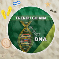 French Guiana Is In My DNA Beach Blanket - Wonder Print Shop