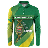 French Guiana Is In My DNA Button Sweatshirt - Wonder Print Shop