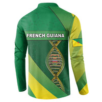 French Guiana Is In My DNA Button Sweatshirt - Wonder Print Shop