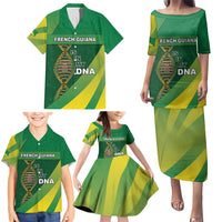 French Guiana Is In My DNA Family Matching Puletasi and Hawaiian Shirt - Wonder Print Shop